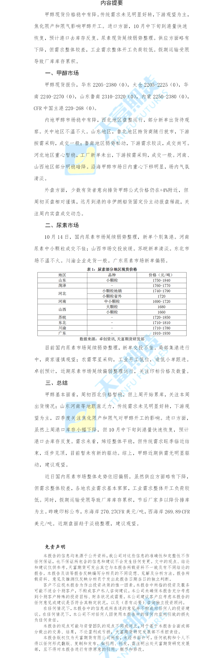 甲醇尿素日报.png