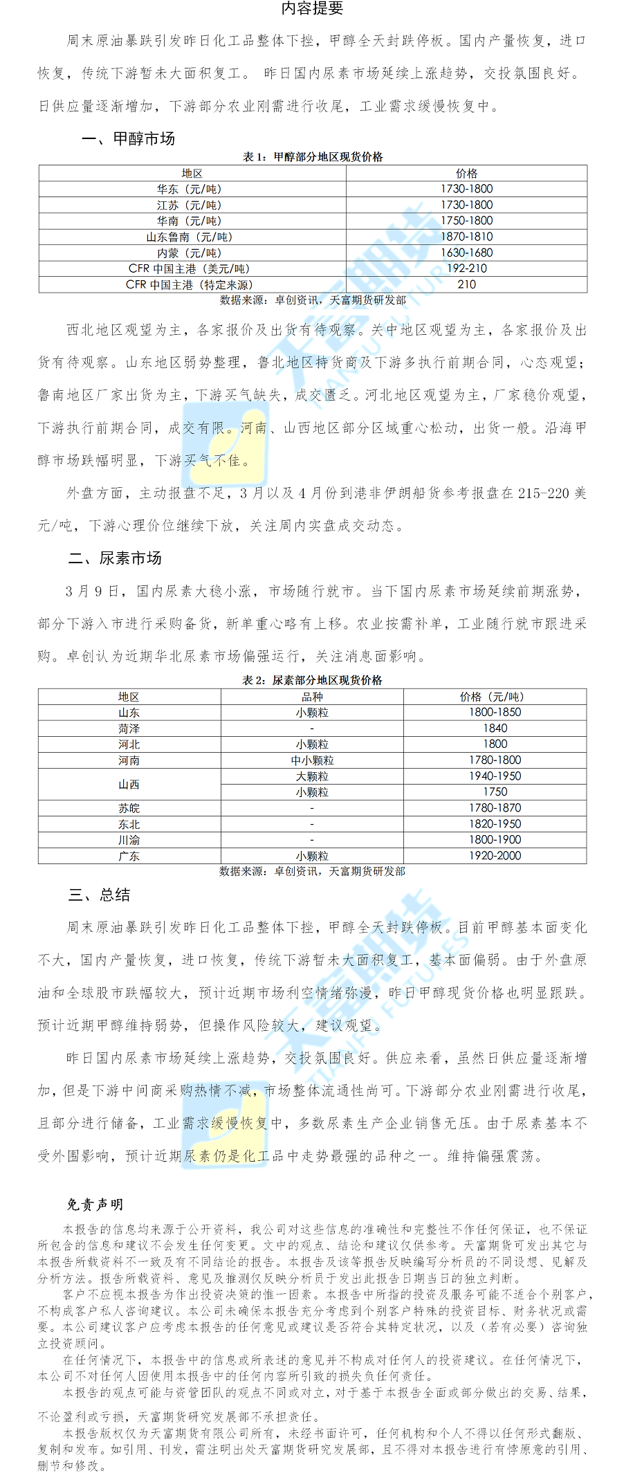 甲醇尿素日报.png