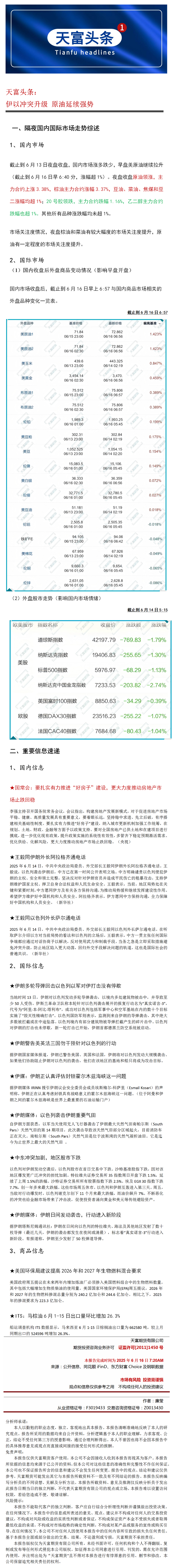 天富头条：伊以冲突升级，原油延续强势.png